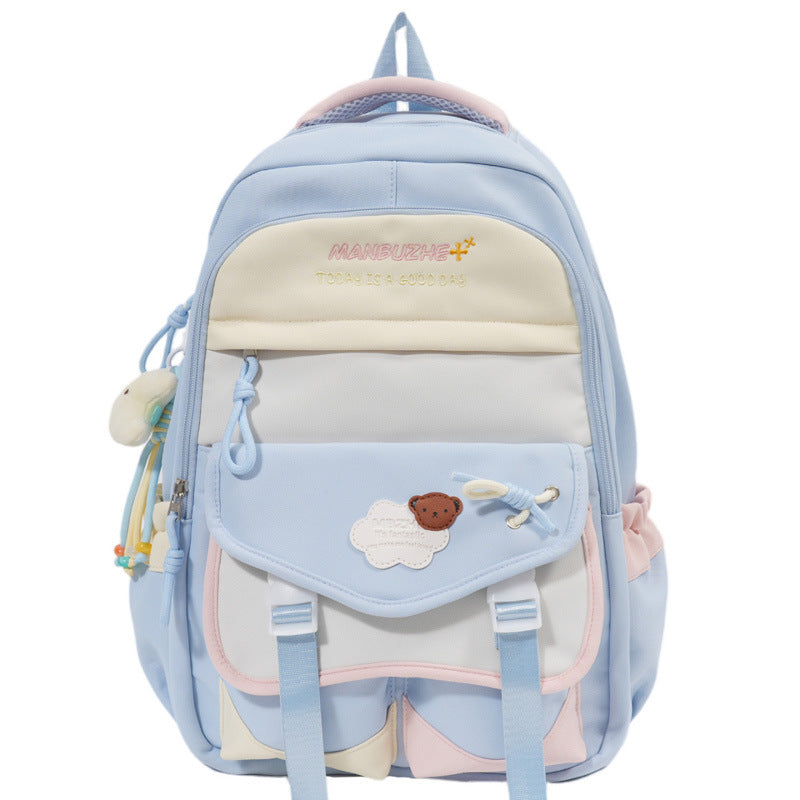 Children's Playful Character Design School Backpack Bowlift