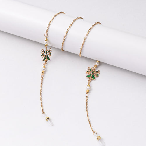 Floral Design Eyewear Chain Bowlift