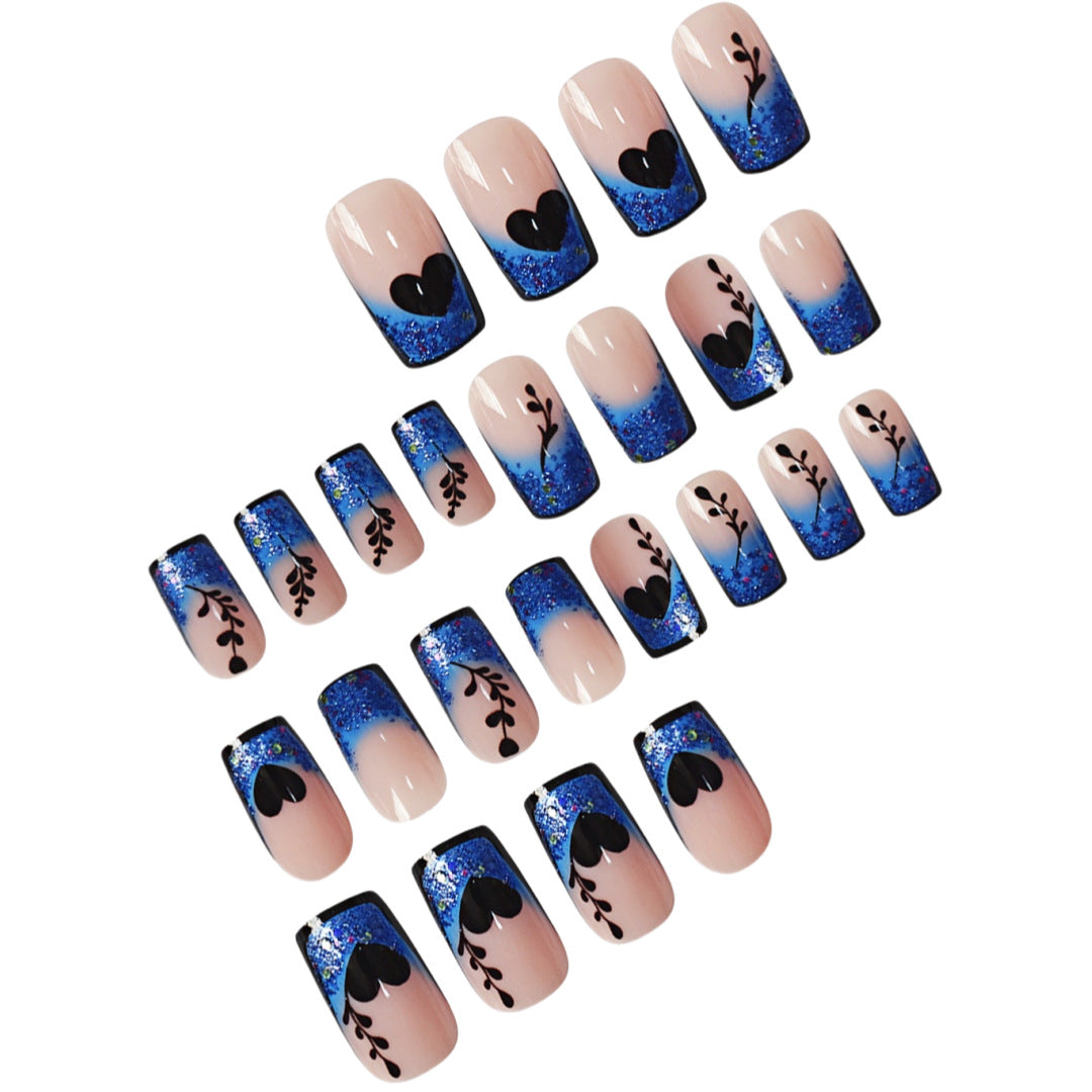Artistic Gradient Press-On Nail Extensions Bowlift