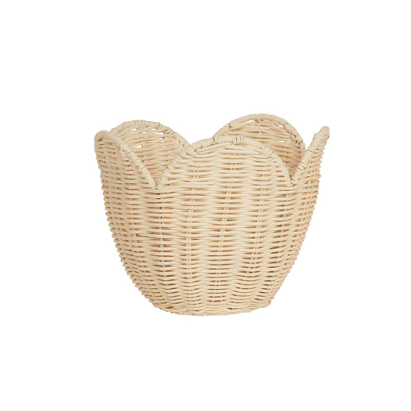 Handwoven basket with elegant shape Bowlift