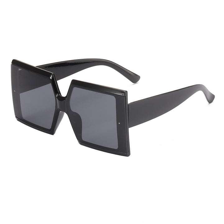 Ladies oversized sunglasses with trendy leopard print Bowlift