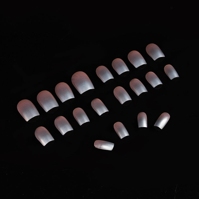 Premium Matte Finish Press-On Nail Set Bowlift