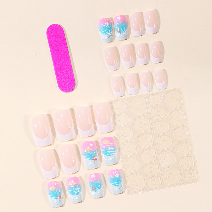 Ocean-Inspired 3D Nail Art Kit Bowlift