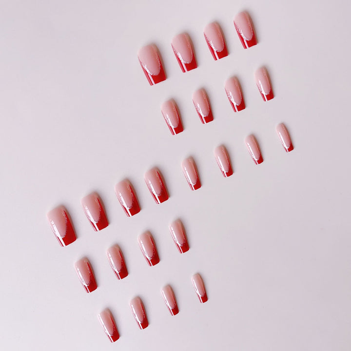 Acrylic nail set with elegant design and glamorous accents Bowlift