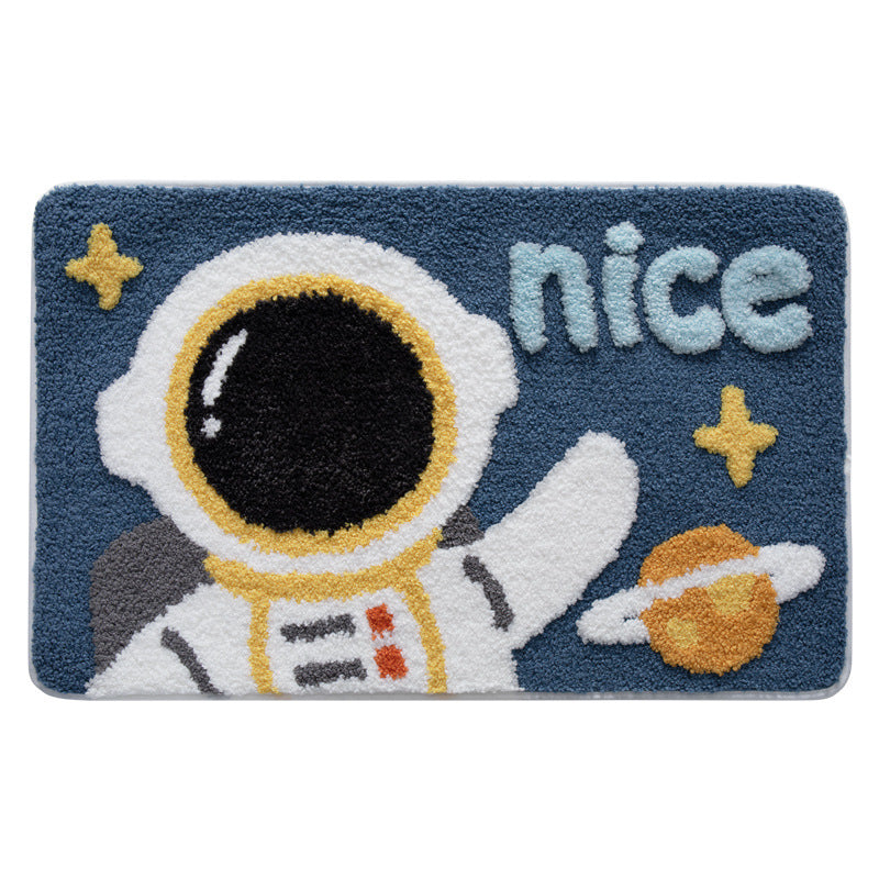 Fun Astronaut-Themed Entry Mat Bowlift