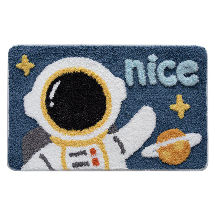 Fun Astronaut-Themed Entry Mat Bowlift