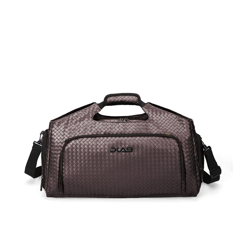 Sporty Duffel Bag with Versatile Compartments and Water-Repellent Material Bowlift