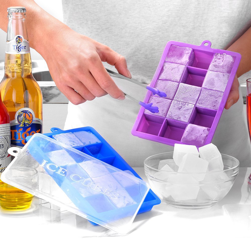 Silicone Ice Cube Tray Bowlift