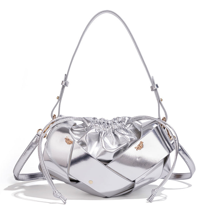 Trendy Metal Satchel Bowlift
