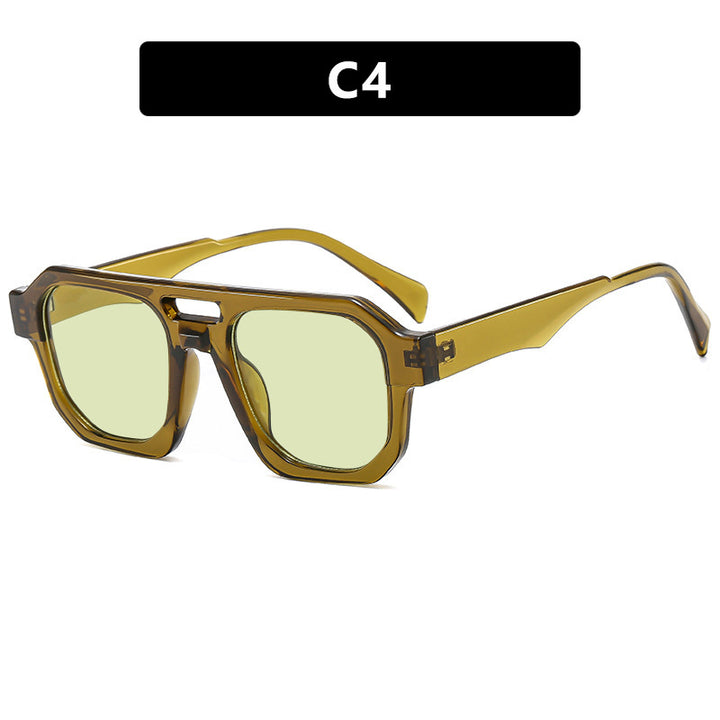 Women stylish geometric sunglasses Bowlift