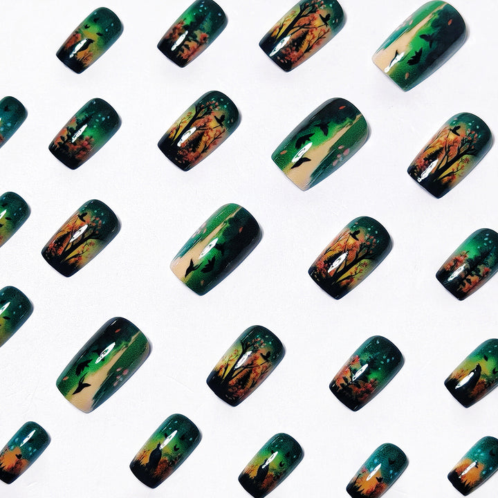 Nature-Inspired Nail Art Set Bowlift