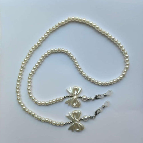 Elegant Pearl Glasses Holder Chain Bowlift