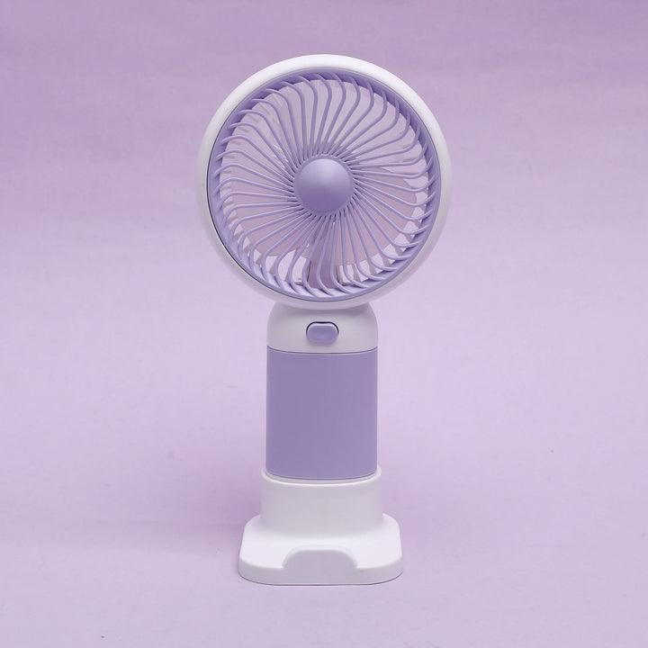 Unisex Rechargeable Mini Handheld Cooling Fan Bowlift