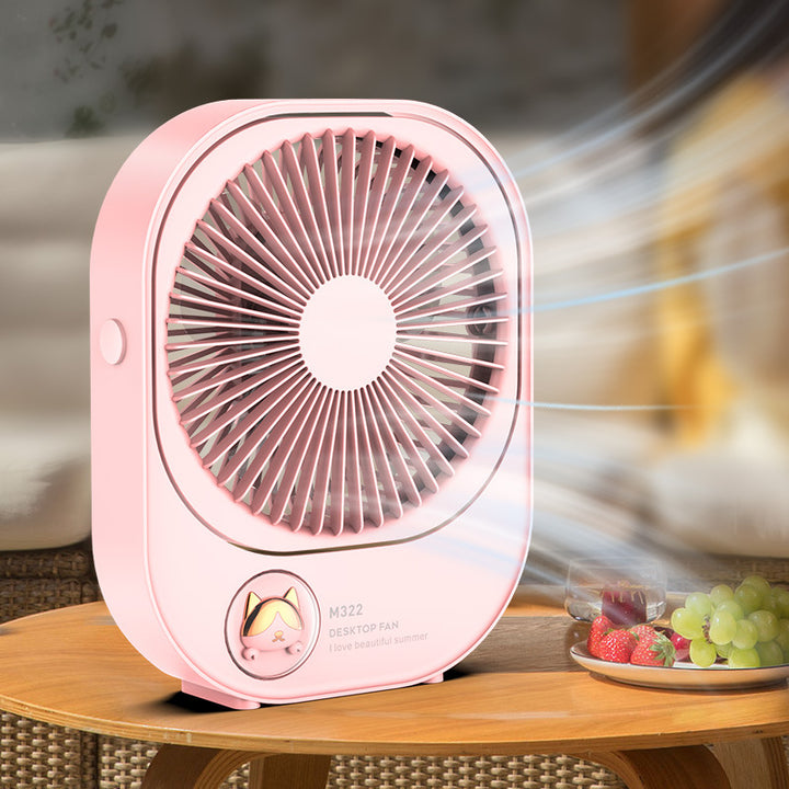 Compact Desk Fan Bowlift