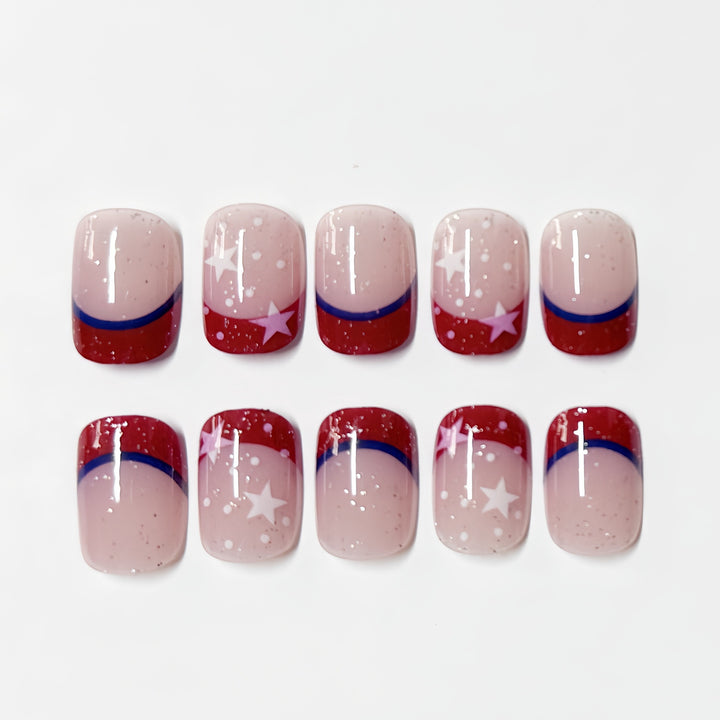 Festive Themed Nail Art Extensions Bowlift