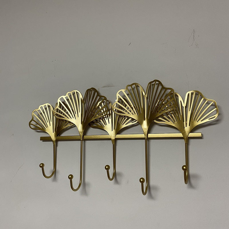 Decorative Leaf Wall Hook Rack Bowlift