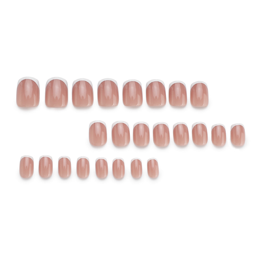 Artful French Manicure Nail Art Bowlift