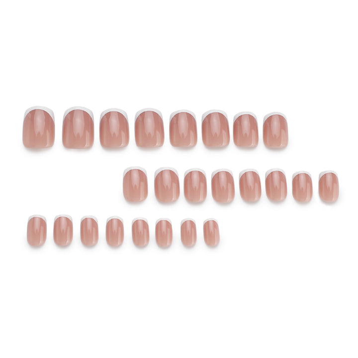 Artful French Manicure Nail Art Bowlift