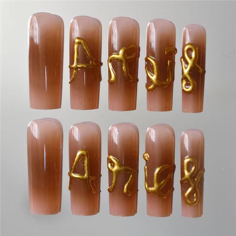 Elaborate Customizable Acrylic Nail Set Bowlift