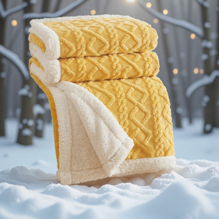 Women High-quality and creative throw blanket Bowlift