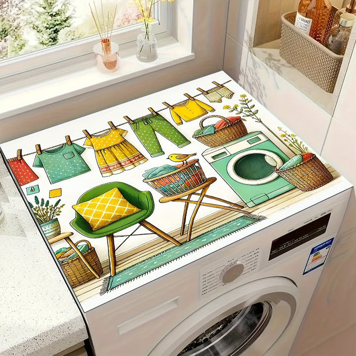 Decorative Laundry Basket Mat