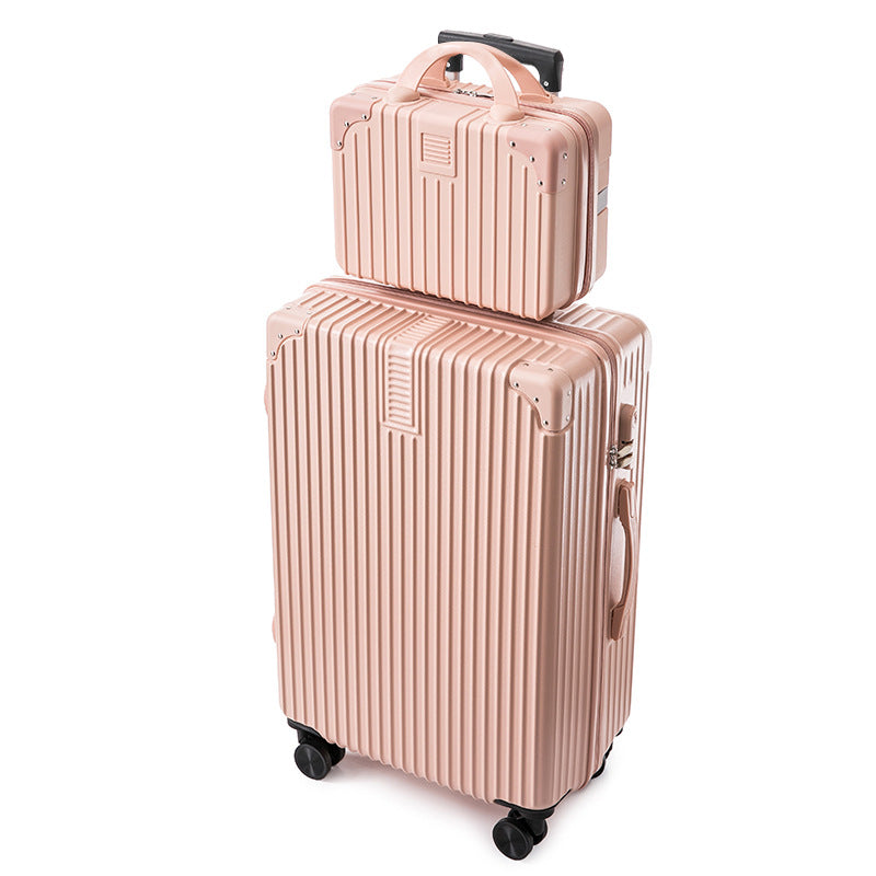 Rugged Multi-Compartment Roller Luggage Bowlift