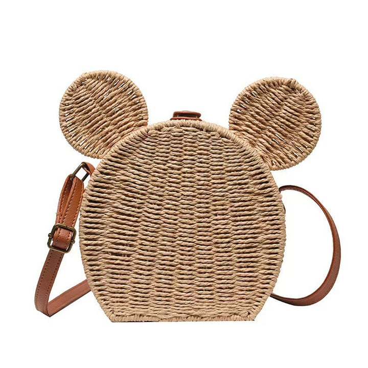 Women's shoulder bag with playful ear design Bowlift