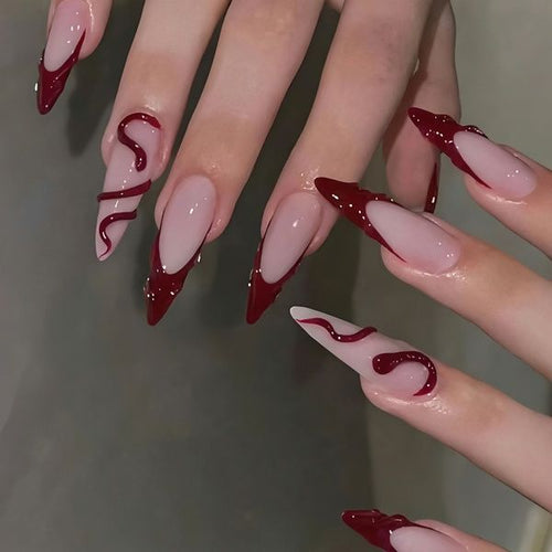 Decorative Stiletto Nail Art Set Bowlift