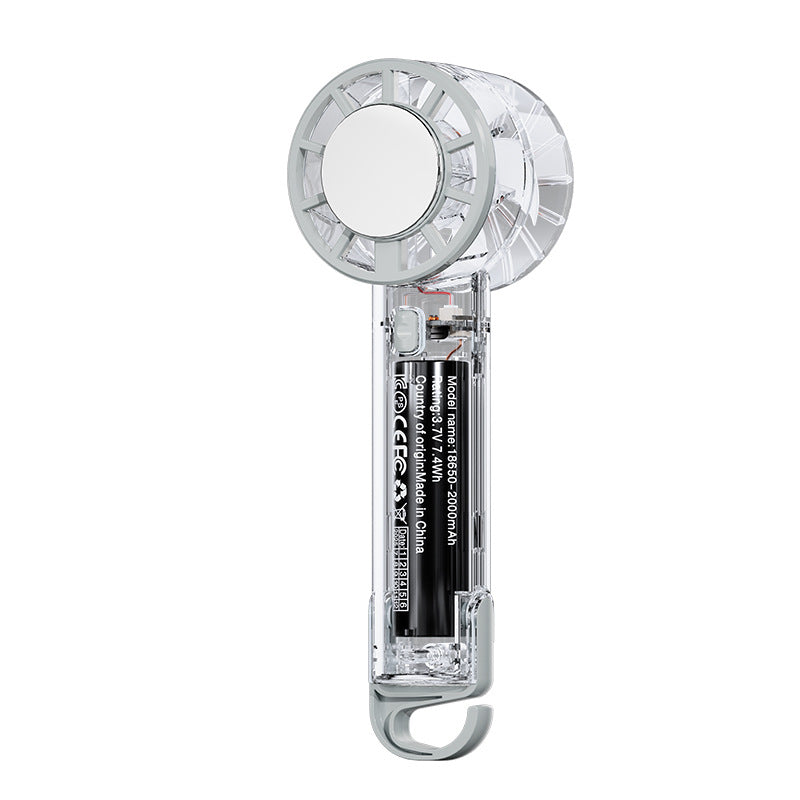 Ladies Portable Hand Fan with USB-C Connection Bowlift