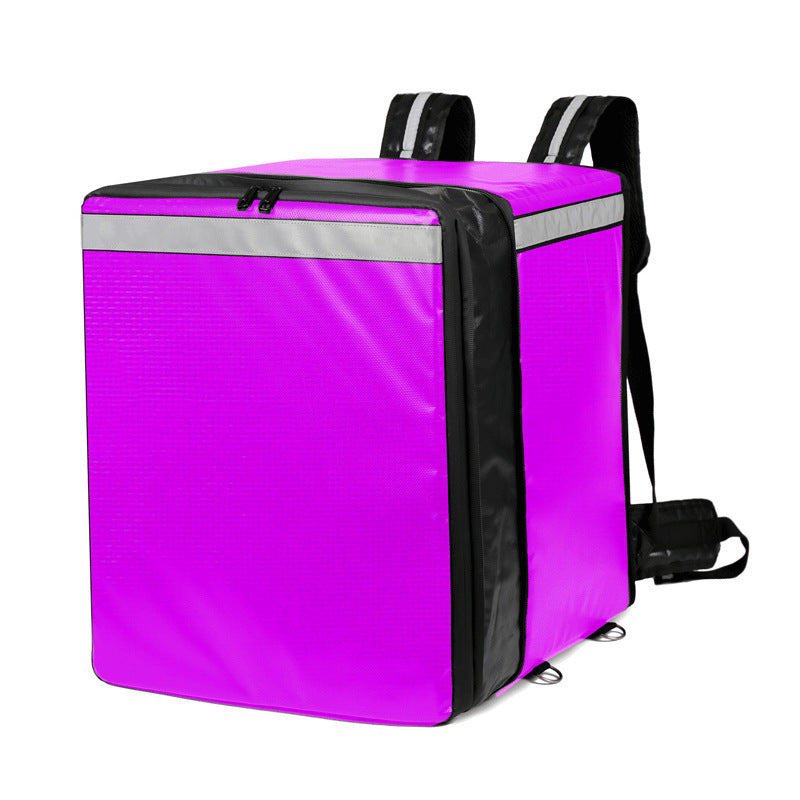 Women Insulated Delivery Backpack with Reflective Elements Bowlift