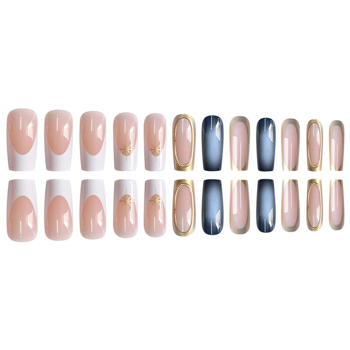 Elegant Press-On Nail Set Bowlift