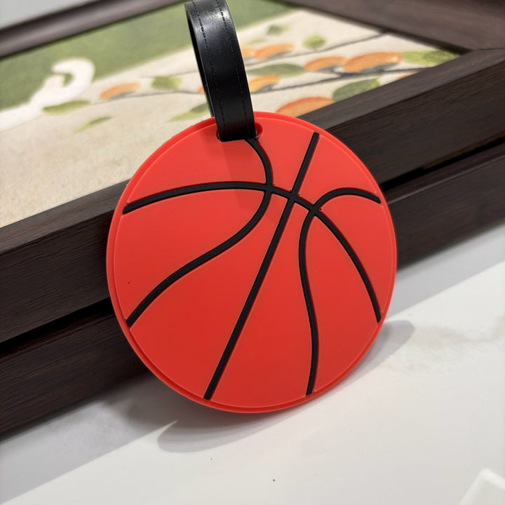 Basketball-Themed Luggage Tag Bowlift
