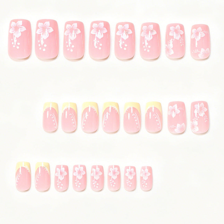 Floral Nail Art Design Set Bowlift