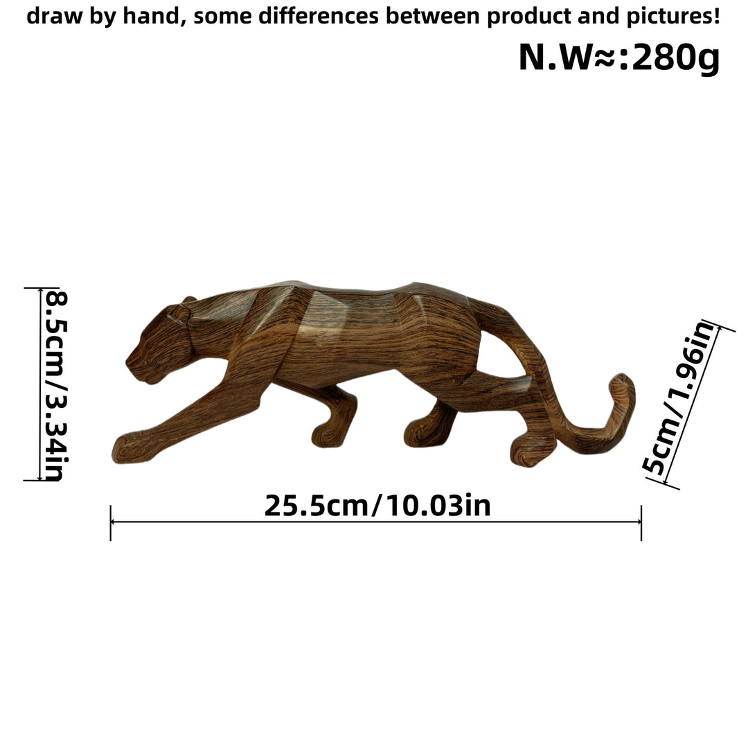Decorative Panther Sculpture Bowlift