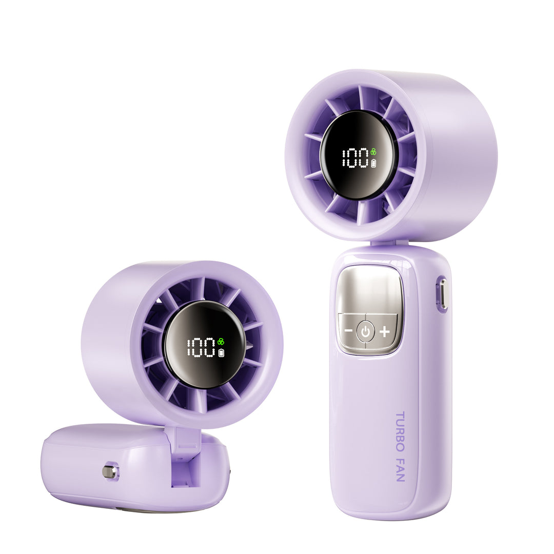 Turbo-Charged Portable Handheld Fan Bowlift