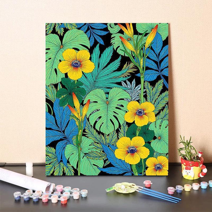 Tropical Botanical Painting Kit Bowlift