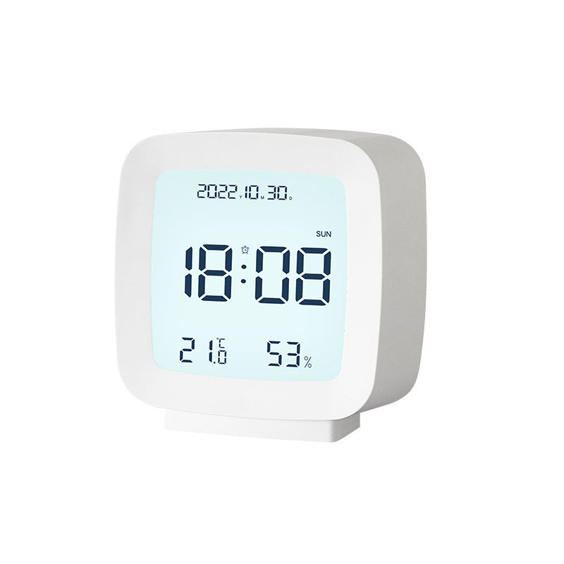 Digital Thermo-Hygrometer Clock Bowlift