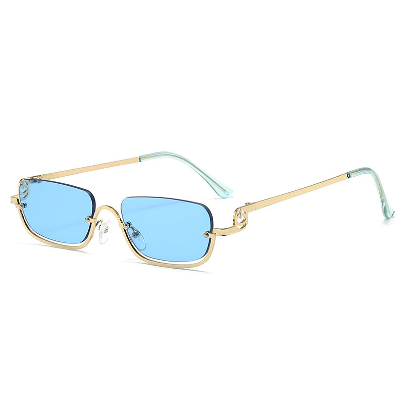 Elegant Oversized Rectangle Sunglasses