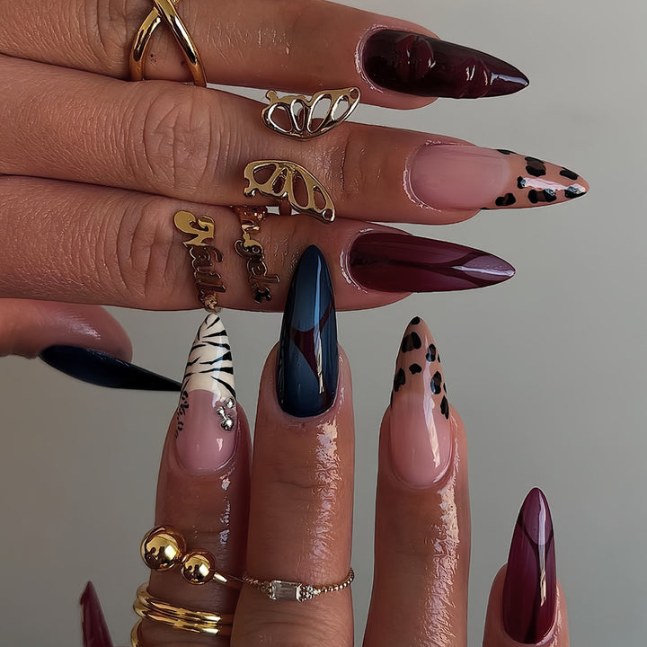 Artistic Stiletto Press-On Nail Extensions Bowlift 1787913984