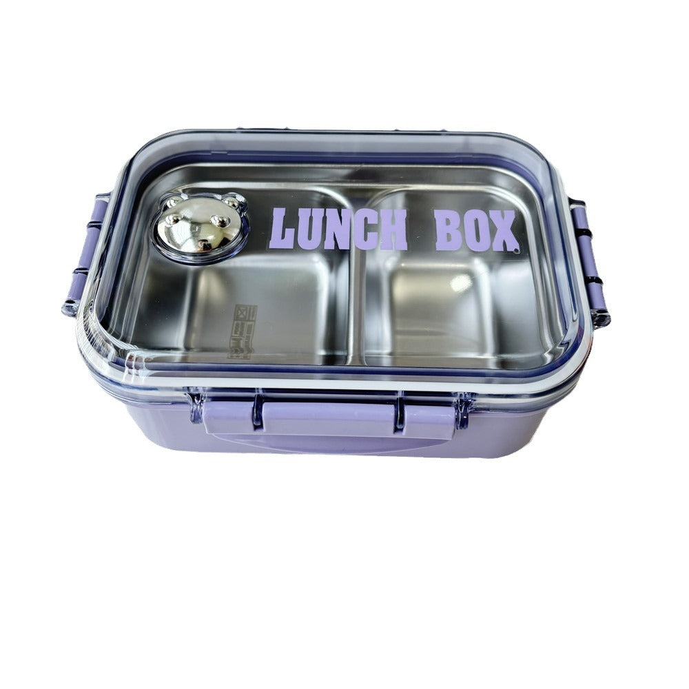 Multi-Compartment Airtight Lunch Storage Container