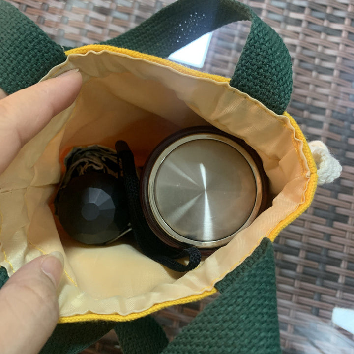 Kids' Cute Bear-Themed Water Bottle Sleeve Bowlift