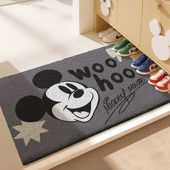 Cartoon Character Welcome Mat Bowlift