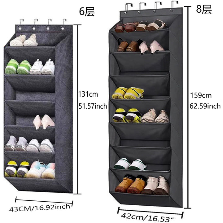 Vertical Hanging Shoe Organizer
