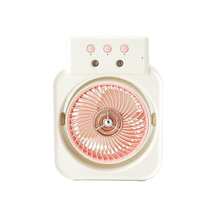 Unisex Portable Mini Fan with Multiple Speed Settings and USB Charging Function Bowlift
