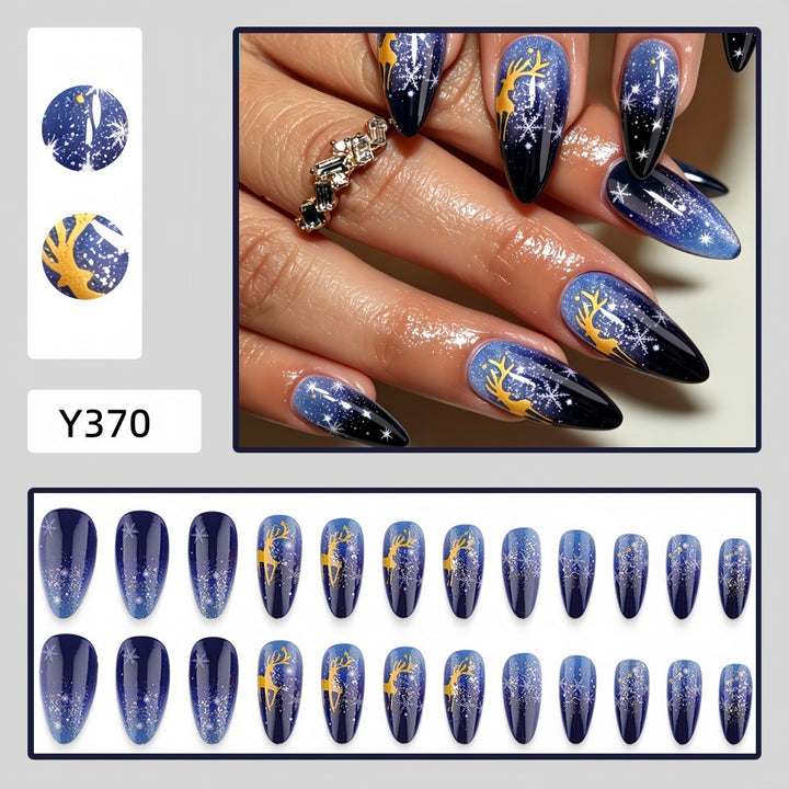 Artificial Nails in Modern Tribal Design Bowlift