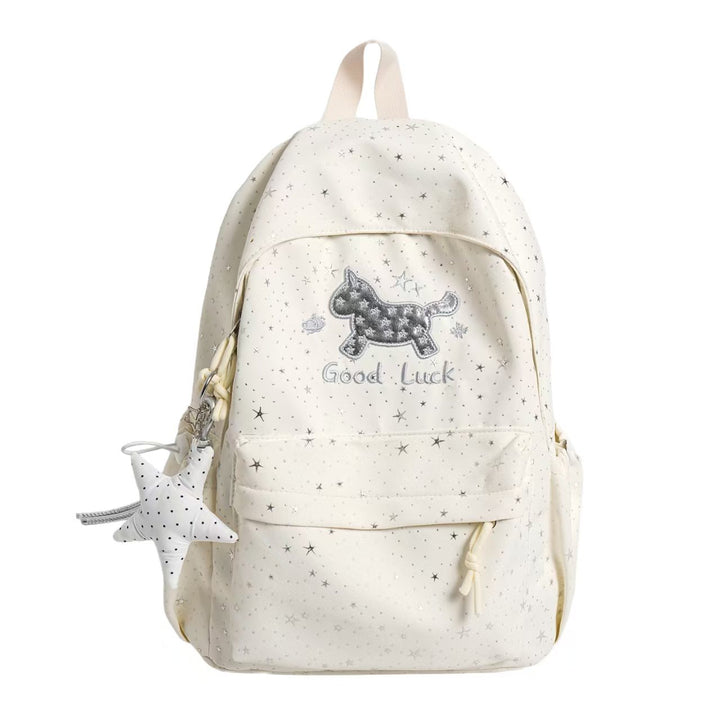 Girls Enchanting Starry-Themed Backpack Bowlift