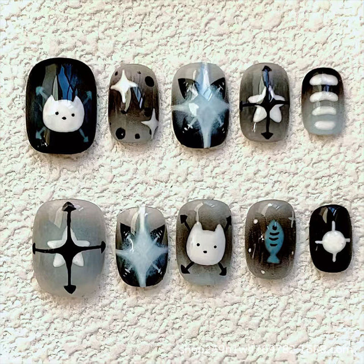 Playful Artistic Nail Art Design Set Bowlift