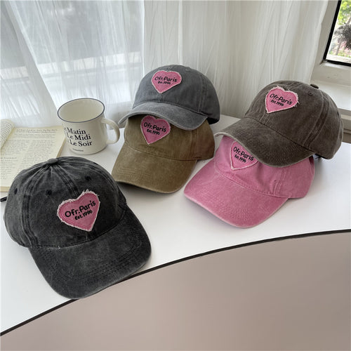 Women's Vintage-Inspired Embroidered Baseball Cap Bowlift