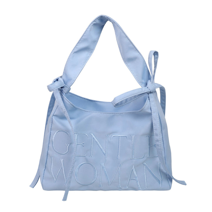 Stylish Satin Bucket Bag Bowlift