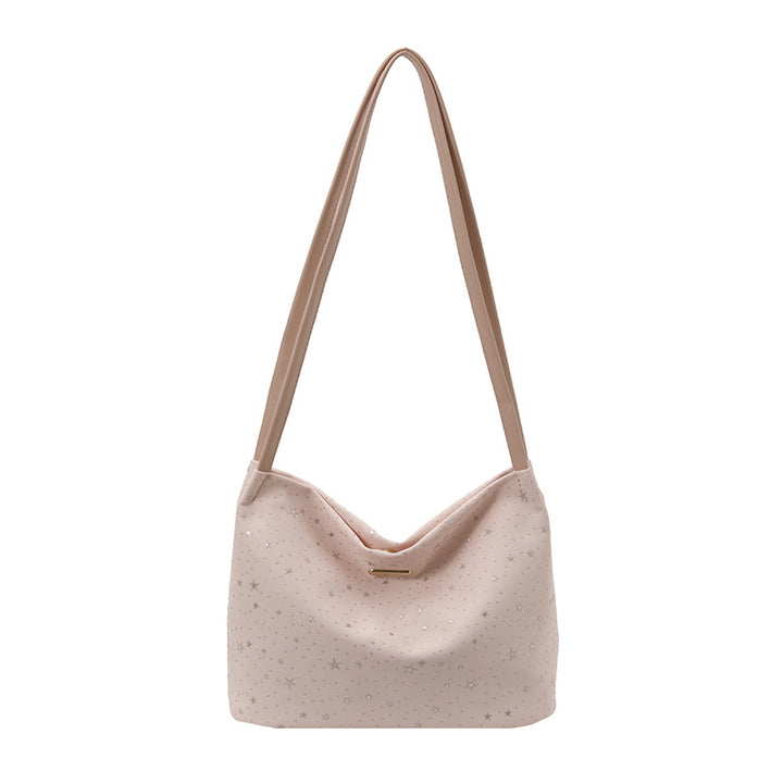 WoStylish Star-Embellished Hobo Bag Bowlift